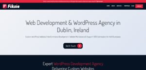 Fiksie.com – Custom WordPress Development Services In Ireland
