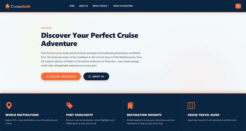 Custom WordPress Theme For travel Agency by Html Id WordPress Agency
